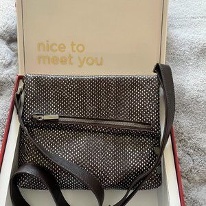 Hammitt VIP Medium Handbag - Espresso Reserve with Silver Hardware